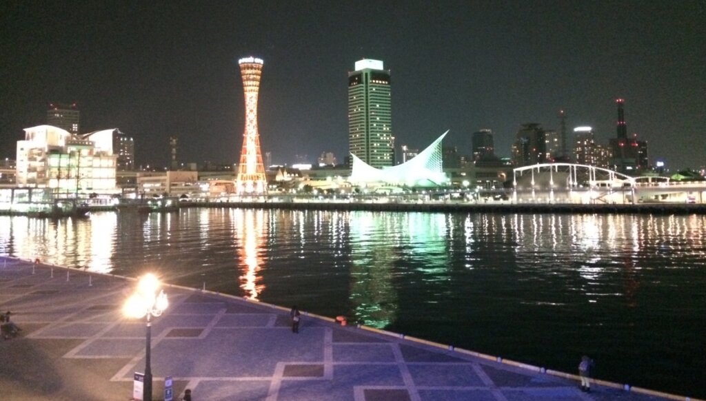 メリケンパークの夜景